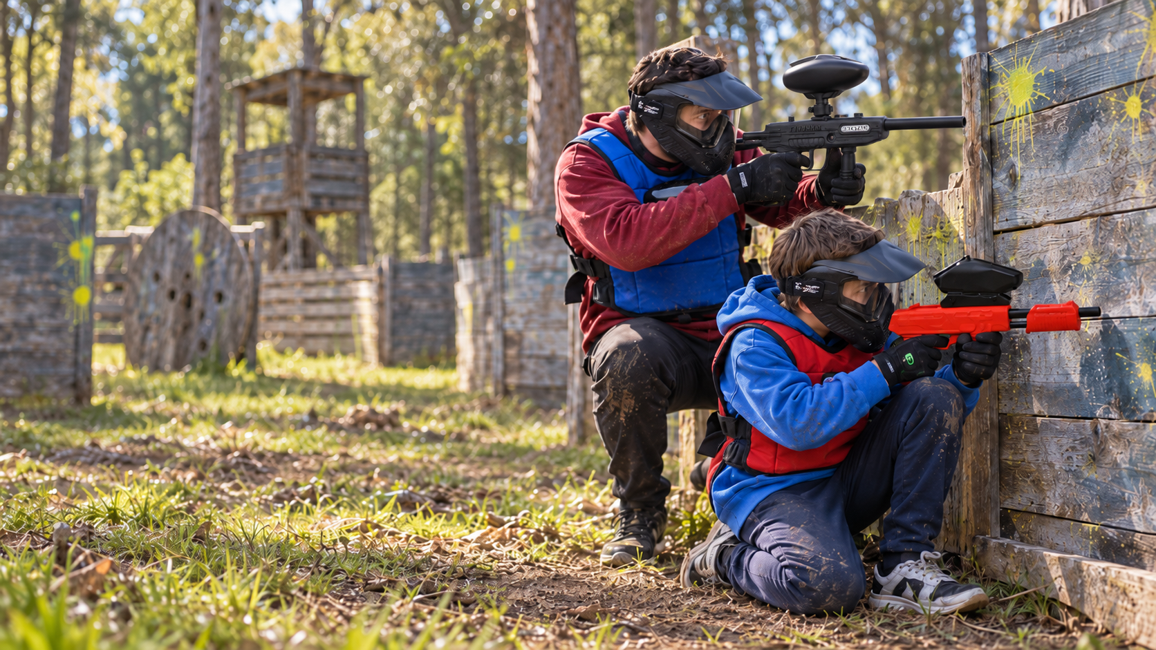 Spartan Paintball Roma action